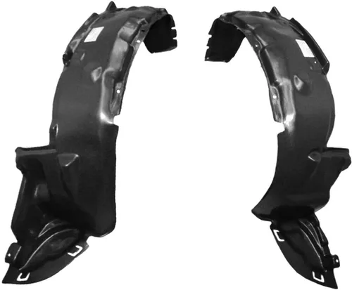 Vista 2 de Parts N Go Juego de protectores de guardabarros con clips para 1992-1995 Civic delantero lado del conductor y pasajero izquierdo derecho HO1248102