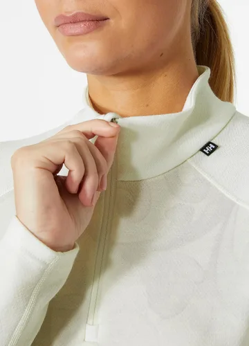 Vista 5 de Helly-Hansen LIFA Merino - Camisa de capa base con cremallera de 12 para mujer