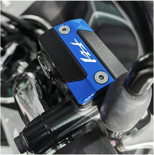 Vista 4 de Fluid Reservoir Cap for FZ1/FZ6/FZ8 FZ-1/FZ-6/FZ-8 FZ 1 6 8 FZ1 FZ6 FZ8 Motorcycle Front Brake Fluid Reservoir Cap Oil Cover