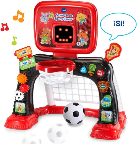 Vista 3 de VTech Centro deportivo Smart Shots (embalaje sin frustración), rojo