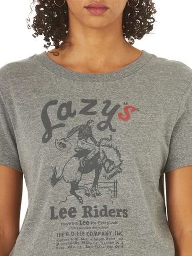 Vista 3 de Lee Camiseta gráfica para mujer