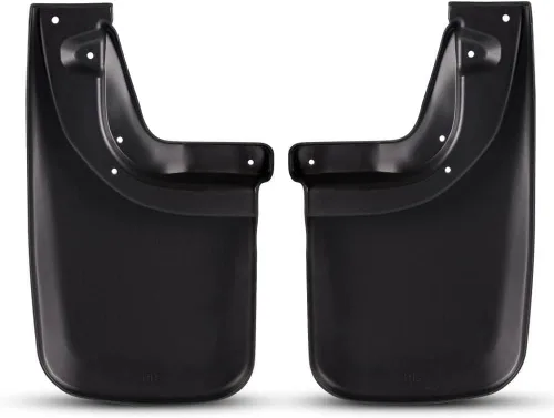 Vista 9 de G-PLUS Guardabarros moldeados resistentes compatibles con Toyota Tacoma 2005-2015, guardabarros protectores contra salpicaduras 2 piezas