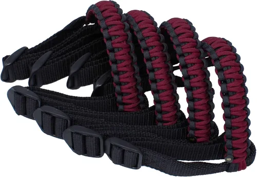 Vista 23 de BubbasGarageTv - Asas de agarre Paracord para Jeep Wrangler JL y Jeep Gladiator JT (negro)