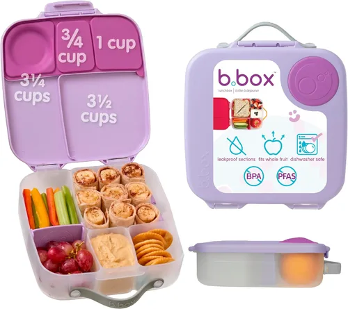 Vista 11 de Bbox - Lonchera Bento Jumbo Batman Lonchera para niños y adultos, 4 compartimentos, a prueba de fugas, apta para lavavajillas, sin BPA, sin PFAS