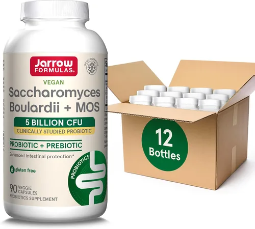 Vista 11 de Suplemento de Jarrow Formulas Sacharomyces boulardii y MOS, SAC, individual, 1, 1