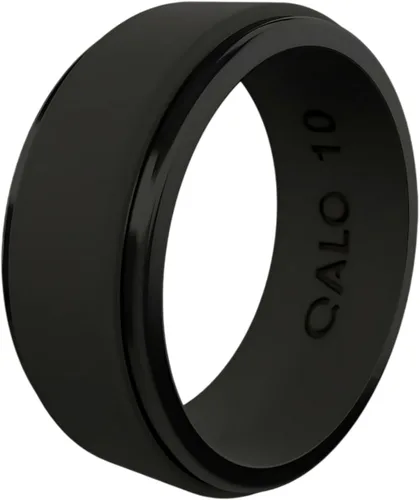 Vista 18 de QALO Anillo de silicona para hombre, flexible y resistente al calor Agua