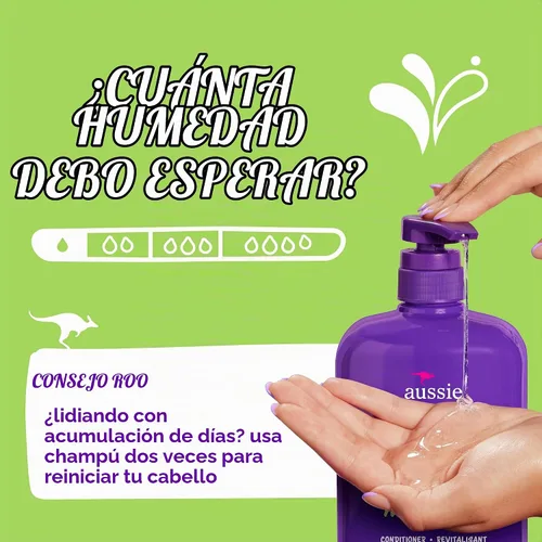 Vista 5 de Aussie Miracle Volume Champú, sin parabenos, voluminizante, 30.4 onzas, paquete de 4