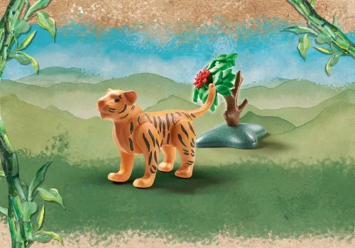 Vista 2 de Playmobil - Planeta Maravilloso, Tigre Joven