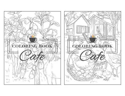 Vista 12 de English Countryside An Adult Coloring Book Featuring 50 Scenic Countryside Designs with Beautiful Gardens, Cute Animals and Charming Country Homes
