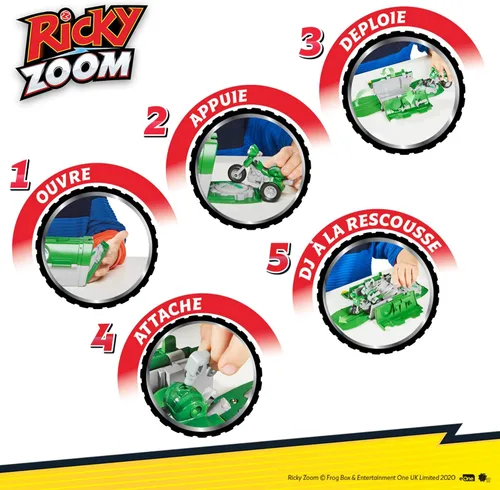 Vista 4 de Ricky Zoom T20034 DJ Pop & Go Playset