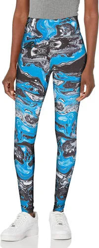 Vista 32 de Zubaz - Leggings con estampado de cebra para mujer con licencia oficial de la NFL, color del