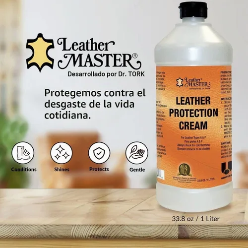 Vista 5 de Leather Master s 1 litro de crema de protección de cuero