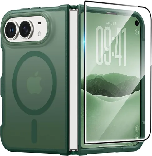 Vista 129 de FNTCASE - Funda para iPhone 16, apta para Magsafe, color blanco