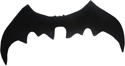 Vista 4 de Alas de murciélago negras góticas con correa unisex, accesorios de disfraz de dragón de Halloween, talla única, Negro