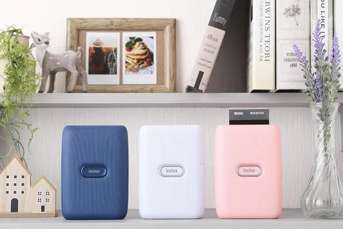 Vista 2 de Fujifilm instax Mini Link - Impresora para smartphone, color blanco ceniza
