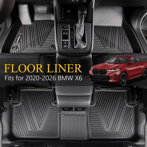 Vista 178 de Tapetes de piso para todo clima y forro de carga con respaldo para Chevrolet Suburban de 7 asientos 2021-2025 / GMC Yukon XL de 7 asientos