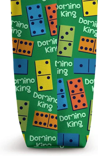 Vista 3 de Domino King Master Professional Dominó Lover - Bolso de mano