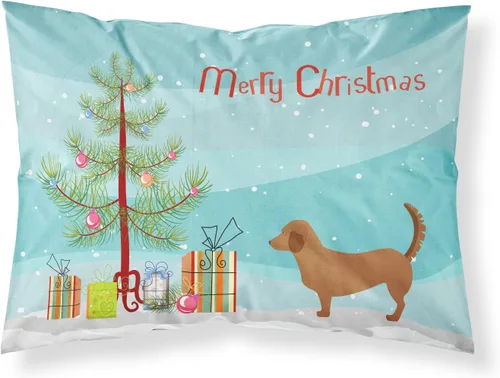 Vista 114 de Caroline's Treasures BB8334PILLOWCASE AIDI Atlas Mountain Dog - Funda de almohada estándar, color azul, ligera, súper suave, de fácil cuidado