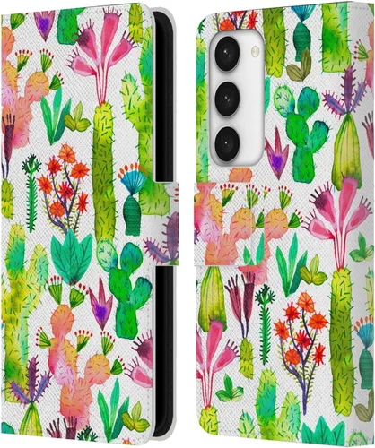 Vista 143 de Head Case Designs Officially Licensed Ninola Brushstrokes Black Summer Patterns Leather Wallet Case Compatible with Samsung Galaxy A07 4G
