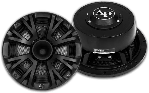 Vista 7 de Audiopipe - Serie de Cuerno de Compresión de Grado Marino de 6" de Fibra de Carbono Altavoz de Rango Medio (APMP-623CHF)