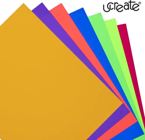 Vista 3 de UCreate Tablero de póster con revestimiento premium, negro, 22 x 28 pulgadas, 25 hojas