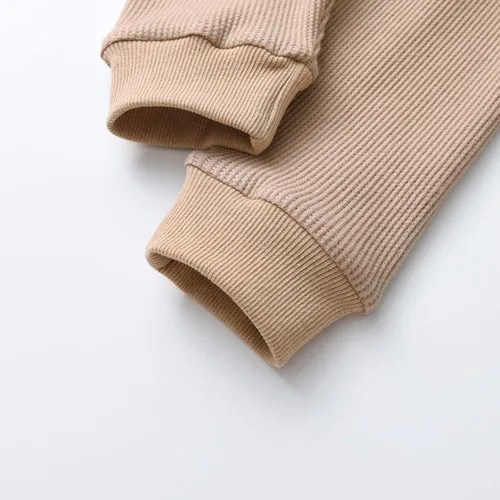 Vista 7 de Ropa de bebé niño niño manga larga con estampado de oso + pantalones deportivos