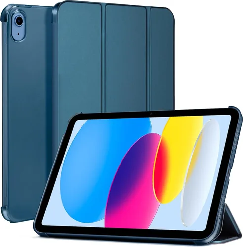Vista 62 de CoBak Funda para iPad (A16) 11ª generación de 11 pulgadas 2025, iPad de 10.9 pulgadas 2022, funda protectora delgada con carcasa trasera translúcida