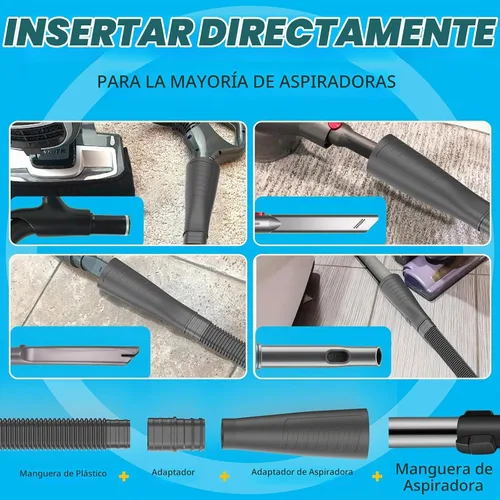 Vista 5 de Sealegend Kit de limpiador de ventilación de secadora de 2 piezas Negro