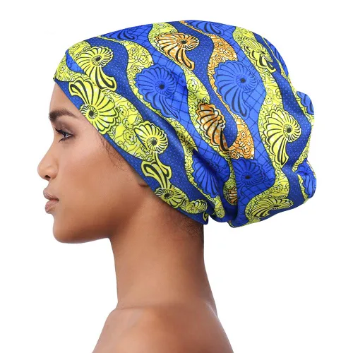 Vista 15 de Alnorm - Gorro con forro de satén y suave banda elástica para hombres y mujeres, talla única Se ajusta a la mayoría