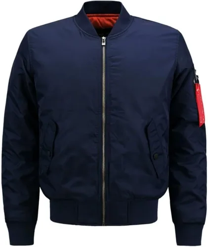 Vista 7 de Cresay Chaquetas bomber deportivas para hombre, abrigos tipo blusón, abrigos gruesos para exteriores