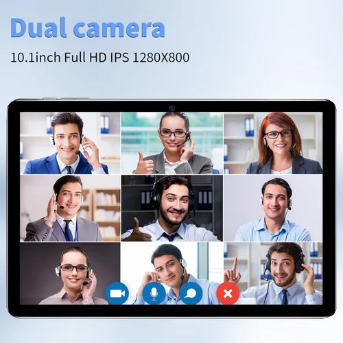 Vista 3 de ECOPAD Tablet Android 15, tabletas de 10 pulgadas con ratón y teclado 12 GB RAM + 64 GB ROM + 1 TB expandible, tableta 2 en 1 con WiFi 6 Set negro