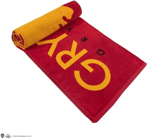 Vista 6 de Cinereplicas Harry Potter - Beach Towel Slytherin/Gryffindor/Hufflepuff/Ravenclaw - Official License