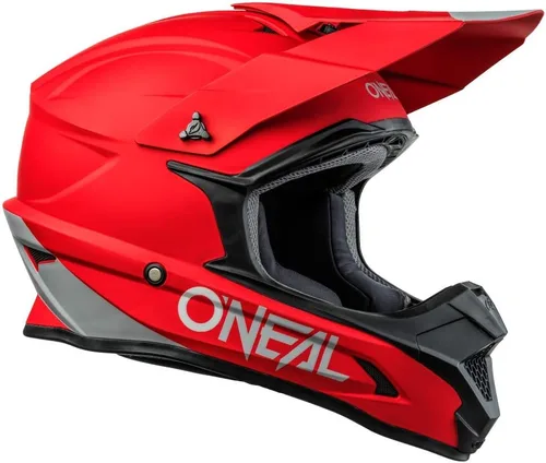 Vista 2 de Casco O'Neal 1SRS para Dirt Bike para Adultos Rojo