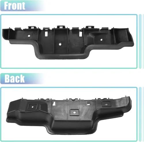 Vista 8 de uxcell Soporte de montaje de parachoques delantero derecho No.22806471 para Cadillac SRX 2010-2016