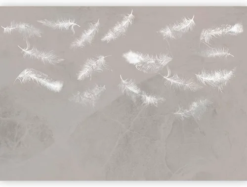 Vista 9 de artgeist Mural de pared de plumas de 98 x 69 pulgadas, tamaño XXL, no tejido, de forro polar, para decoración de pared, impresión fotográfica, #10