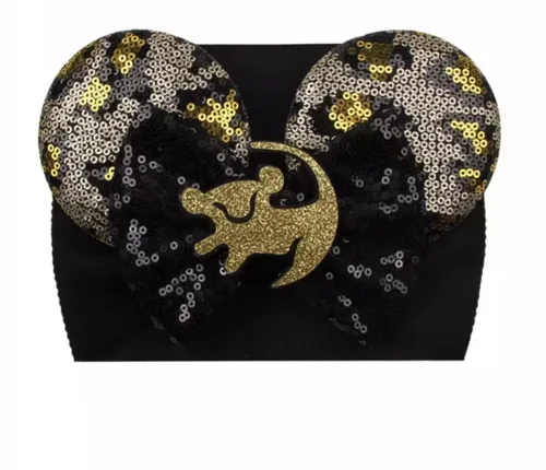 Vista 12 de CLGIFT Diadema con orejas de Minnie para bebés y niños pequeños (Ariel)