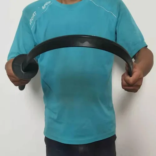 Vista 6 de Espada de plástico de polipropileno de alta dureza, espada de entrenamiento de artes marciales mejorada con hoja engrosada, katana Iaido con funda