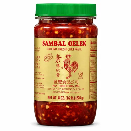 Vista 4 de Huey Fong Sambal Oelek Pasta de chile 8 onzas