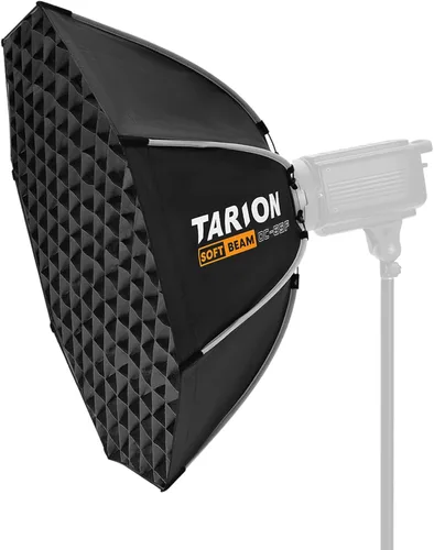 Vista 11 de TARION Caja de luz parabólica de montaje Bowens de liberación rápida