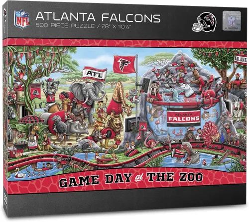 Vista 11 de YouTheFan - Rompecabezas NFL Game Day at The Zoo, 500 piezas
