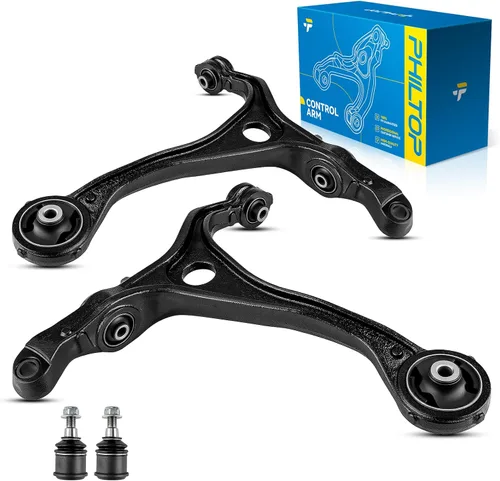 Vista 208 de PHILTOP 6 piezas de brazo de control delantero inferior con barra estabilizadora de rótula para Nissan Rogue 2014-2020 Rogue Sport 2017-2022 Qashqai