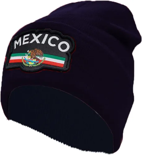 Vista 8 de COUVER Gorro con pompón de equipo de fútbol