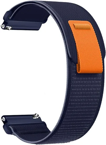 Vista 16 de Correa de nylon compatible con Samsung Galaxy Watch 7/FE/6/5 Pro 4 3/Watch 4 6 Classic/Active/Gear S2 S3 Frontier, correa de bucle deportivo de 20