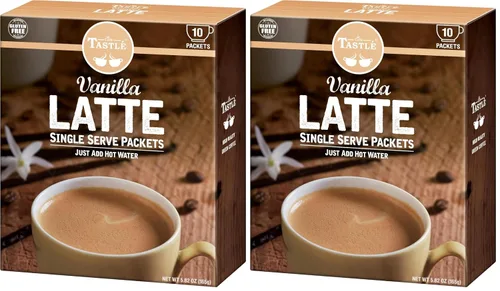 Vista 3 de Cafe Tastlé Café con leche de vainilla de una sola porción, 10