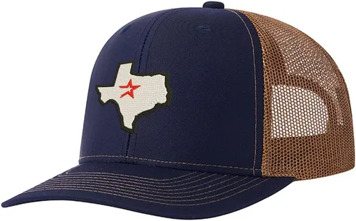 Vista 21 de Houston Texas Gorras De Camionero De Malla Personalizadas Gorras Unisex Bordadas Gorras Negro