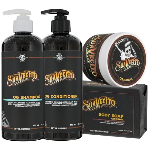 Vista 20 de Suavecito Paquete de productos esenciales para el cabello y el cuerpo