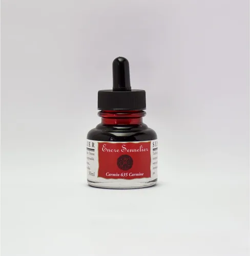 Vista 29 de Sennelier Tinta de dibujo, botella de 1.0 fl oz, azul ultramar Azul ultramarino