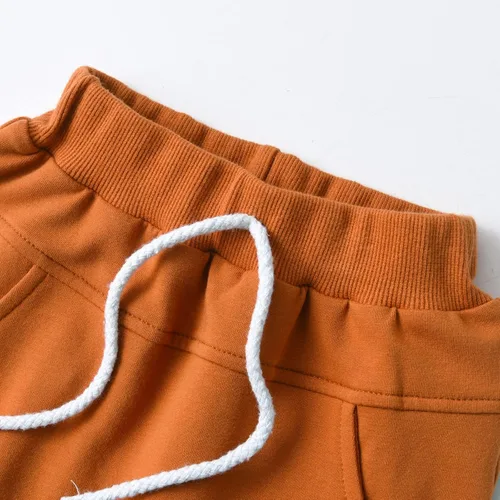 Vista 42 de Ropa de bebé niño niño manga larga con estampado de oso + pantalones deportivos