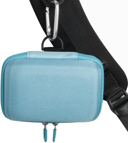 Vista 3 de Hermitshell Estuche para máquina de etiquetas de viaje para Phomemo D30/Nelko P21/Memoking D30