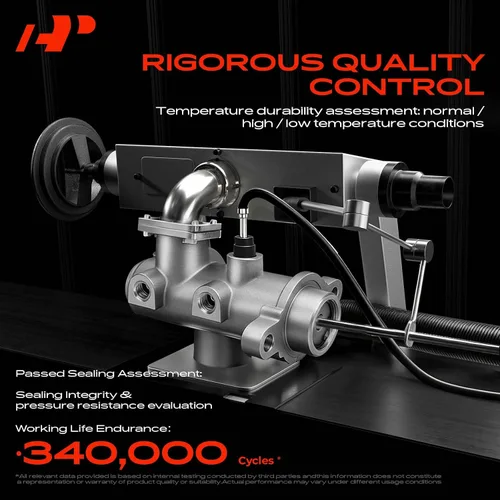 Vista 6 de A-Premium Cilindro maestro de freno con depósito y tapa compatible con vehículos Ford - Para F-150 2003, F-150 Heritage 2004, Lobo 2003-2004
